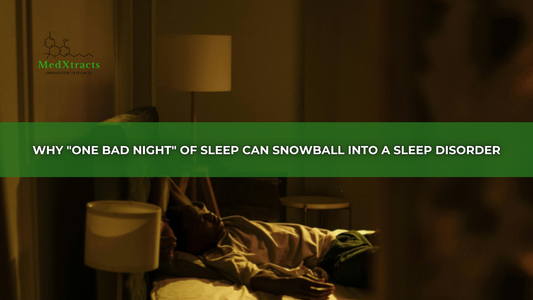 Why "One Bad Night" of Sleep Can Snowball Into a Sleep Disorder