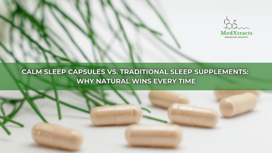 Calm Sleep Capsules vs. Traditional Sleep Supplements: Why Natural Wins Every Time
