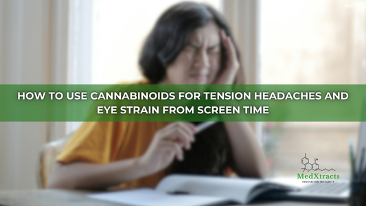 How to Use Cannabinoids for Tension Headaches and Eye Strain from Screen Time